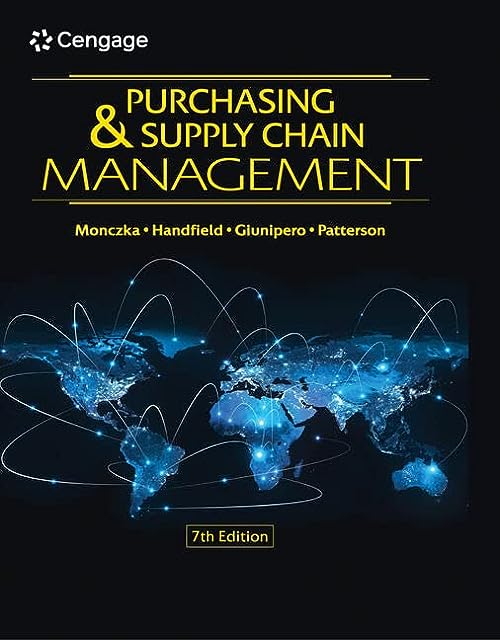 Purchasing and Supply Chain Management