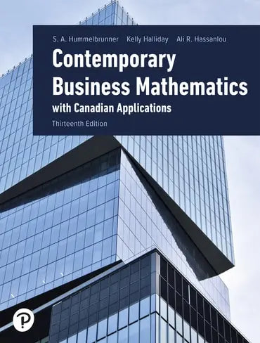 Contemporary Business Mathematics