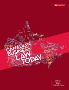 Canadian Business Law Today