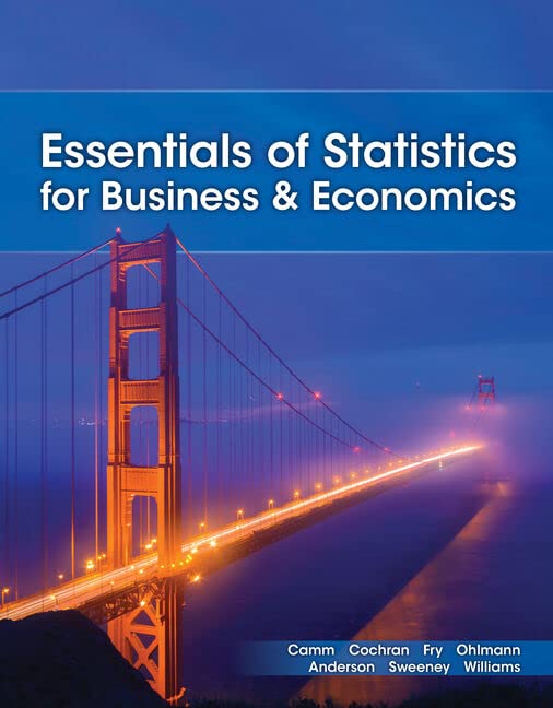 Essentials of Statistics for Business and Economics