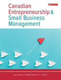 Canadian Entrepreneurship and Small Business Management