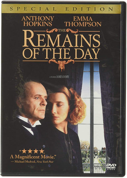 The Remains of the Day DVD