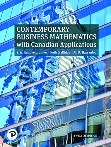 Contemporary Business Mathematics